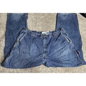 Levis SilverTab Carpenter Jeans Mens 40x32 Medium Wash Blue 100% Cotton